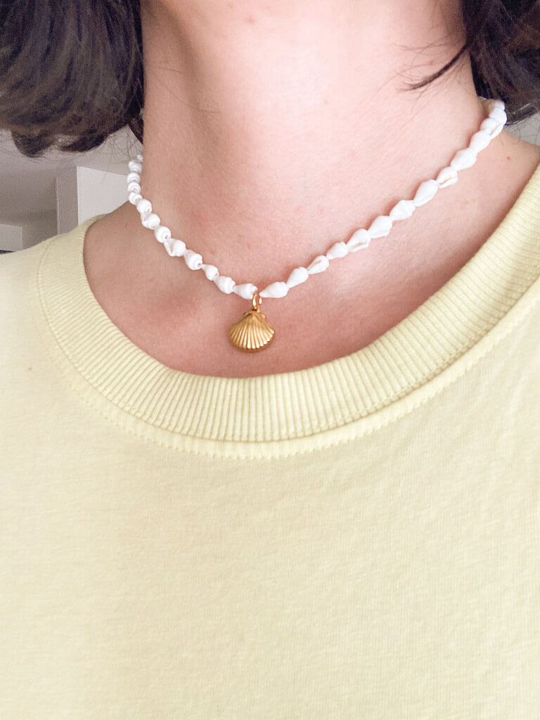 EMY | Collier ras le cou en coquillages